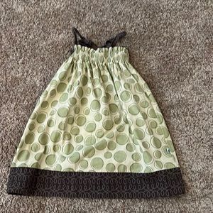 Girls dress reversible